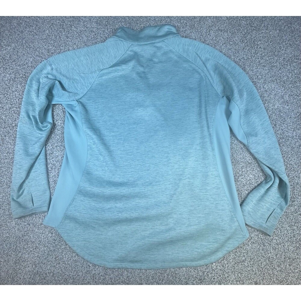 Columbia‎ Henley Sweatshirt Mens Size 1XL Blue Pullover Quarter Button - Picture 9 of 9